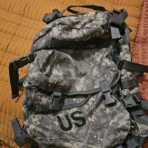 US Military Style Camouflage Backpack